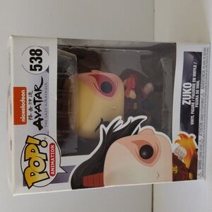 Funko Pop Avatar Zuko #538 Chase Avatar The Last Airbender Red and Black